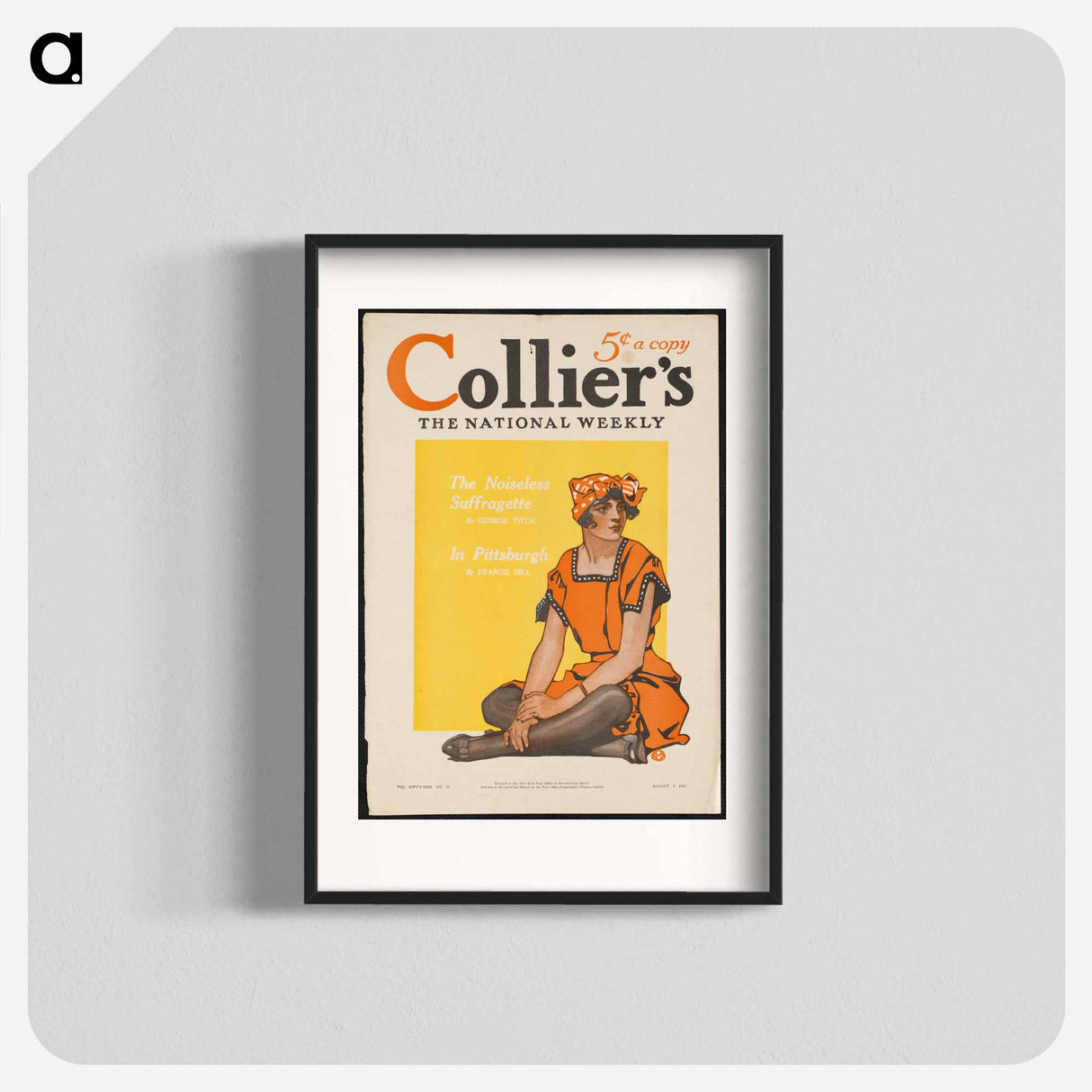 Collier's, the national weekly - Edward Penfield Poster.