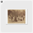 アートポストカード-Women and Children in the Luxembourg Gardens
 - ウジェーヌ アジェ Postcard.