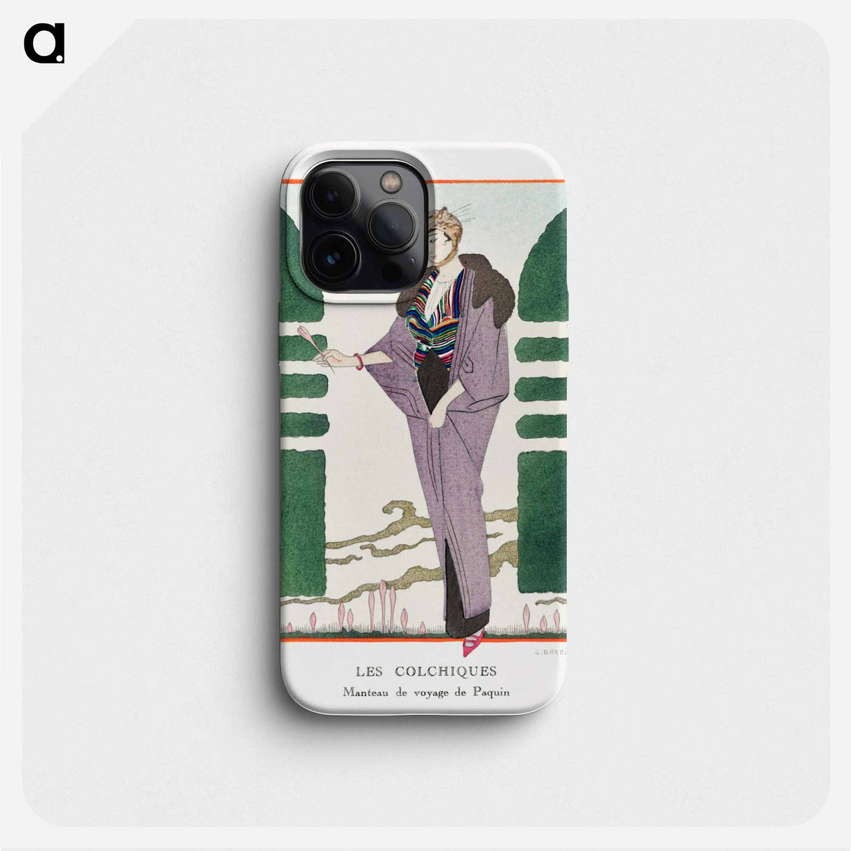 Les Colchiques - ジョルジュ バルビエ Phone Case.