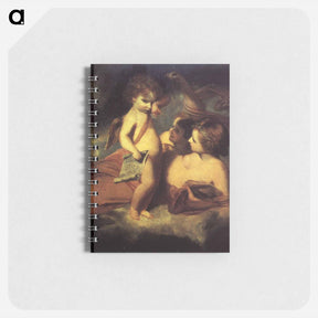 アートメモ帳-Venus Chiding Cupid for Learning to Cast Accounts - ジョシュア レノルズ Memo.