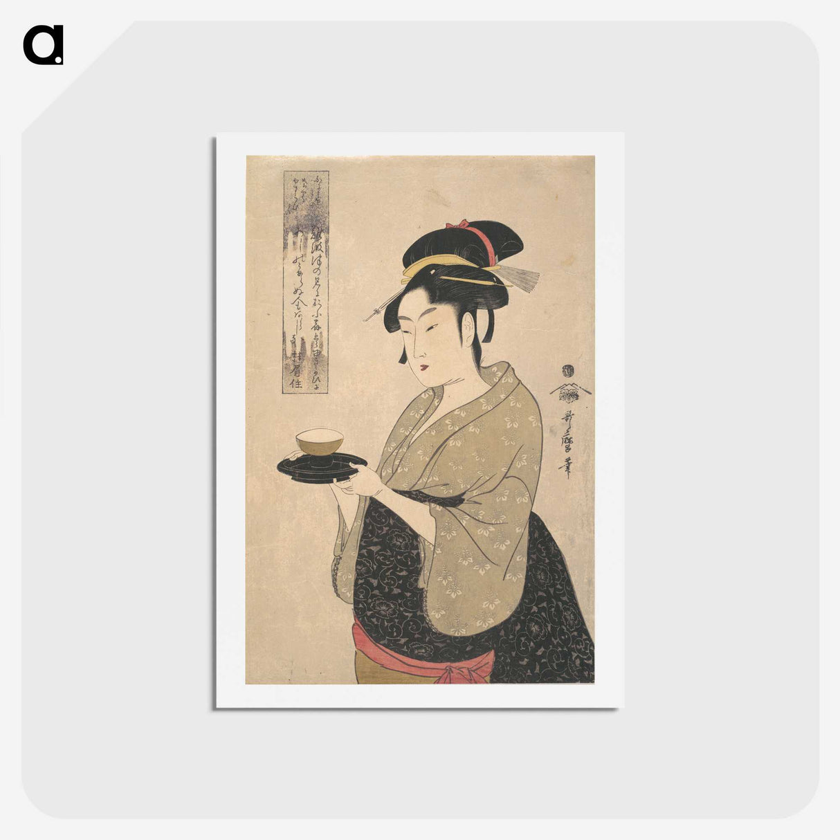1-95_Kitagawa-Utamaro_hagaki