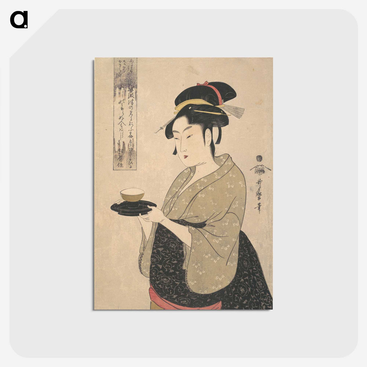 1-95_Kitagawa-Utamaro_postcard