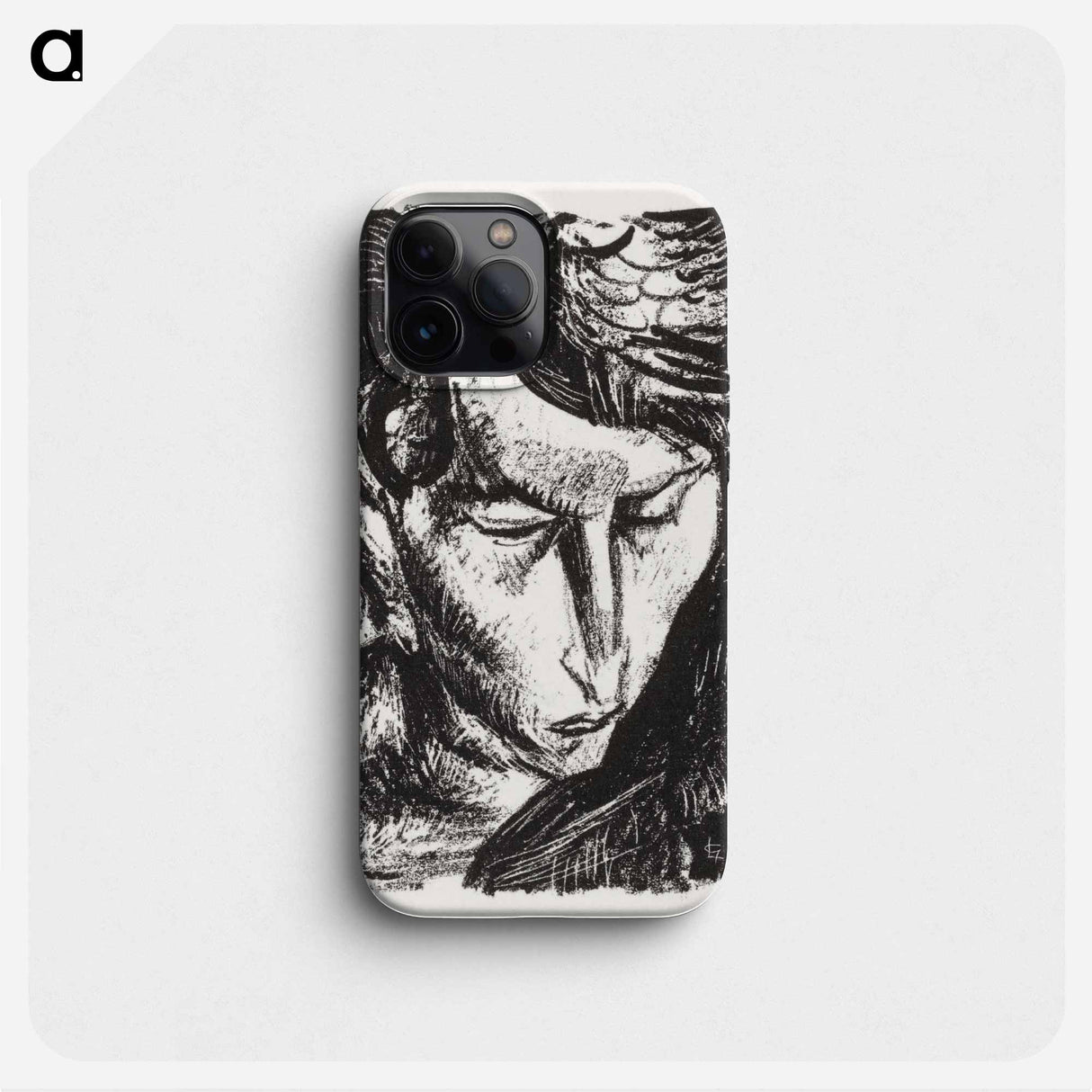 Portrait of an unknown woman - レオ ヘステル Phone Case.