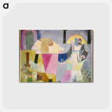 アートポストカード-Black Columns in a Landscape
 - パウル クレー Postcard.
