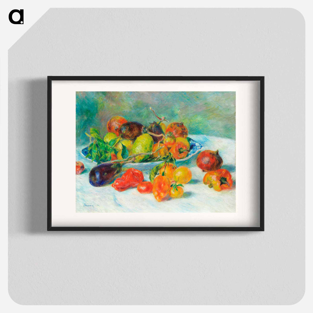 Fruits of the Midi - Pierre-Auguste Renoir Poster.