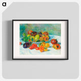 Fruits of the Midi - Pierre-Auguste Renoir Poster.