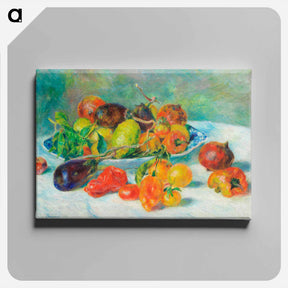 アートパネル-Fruits of the Midi - ピエール オーギュスト ルノワール Canvas.