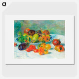 Fruits of the Midi - Pierre-Auguste Renoir Poster.