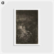 アートポストカード-The Rest on the Flight - レンブラント ファン レイン Postcard.