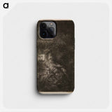 The Rest on the Flight - Rembrandt van Rijn Phone Case.