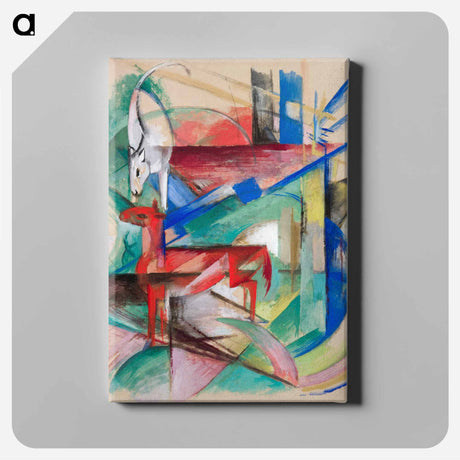 アートパネル-Landscape with Animals
 - セントルイス美術館 Canvas.