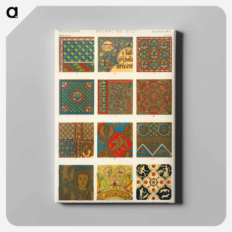 アートパネル-Nineteenth-Century Ornament
 - 装飾の文法 Canvas.