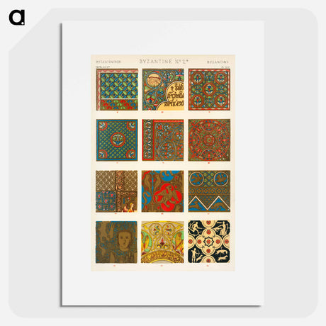 アートポスター-Nineteenth-Century Ornament
 - 装飾の文法 Poster.