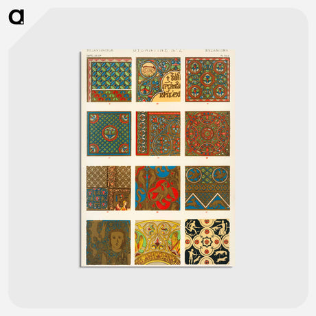 アートポストカード-Nineteenth-Century Ornament
 - 装飾の文法 Postcard.