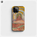 Corridor in the Asylum - Vincent van Gogh Phone Case.