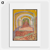 Corridor in the Asylum - Vincent van Gogh Poster.