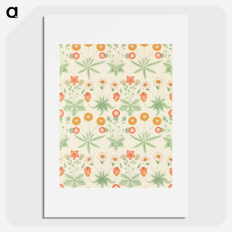 アートポスター-Daisy - ウィリアム モリス Poster.