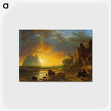 1-96_Albert-Bierstadt_postcard