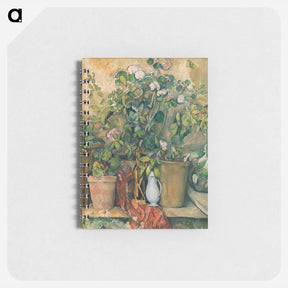 アートメモ帳-Terracotta Pots and Flowers
 - バーンズ・コレクション Memo.