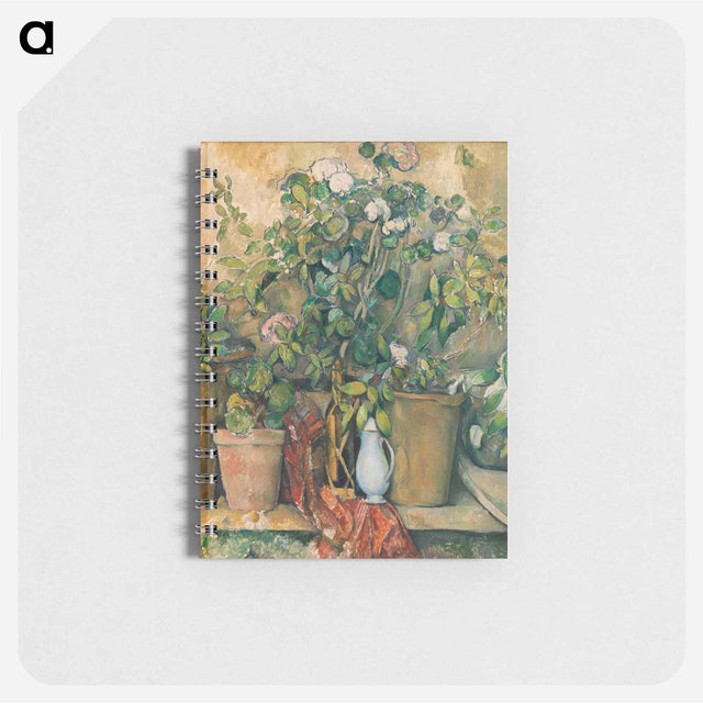 アートメモ帳-Terracotta Pots and Flowers
 - バーンズ・コレクション Memo.