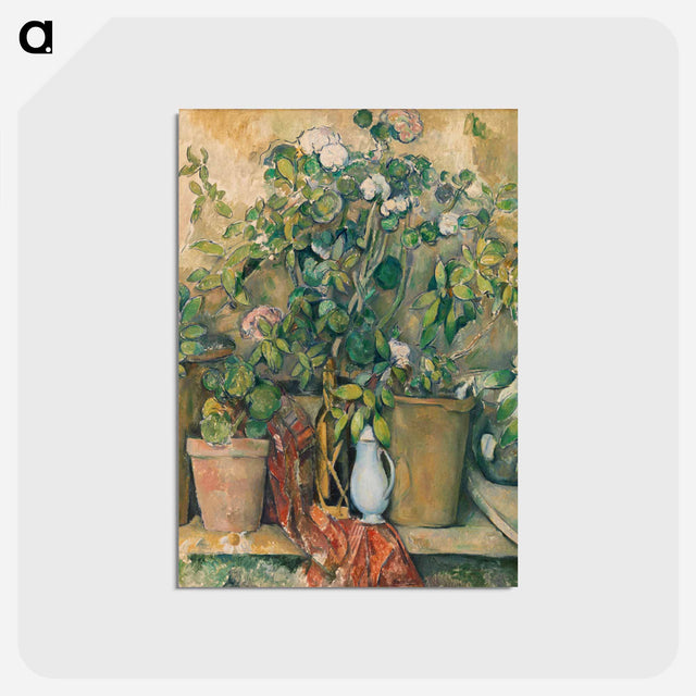 アートポストカード-Terracotta Pots and Flowers
 - バーンズ・コレクション Postcard.