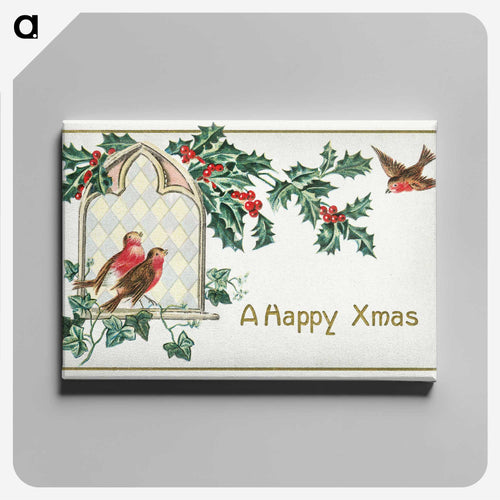 ハッピー・クリスマス・ポストカード - クリスマス Canvas.