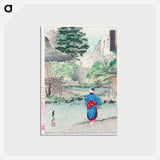 アートポストカード-True View of Benten at Inokashira
 - クリーブランド美術館 Postcard.