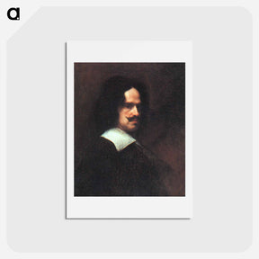 アートポストカード-Self-Portrait - ディエゴ ベラスケス Postcard.