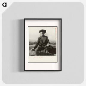 アートポスター-Was Nebraska farmer, now developing land in cut-over area, Bonner County, Idaho - ドロテア ラング Poster.