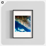 アートポスター-Peruvian Coast from Gemini 9A
 - 上空からの地球 Poster.