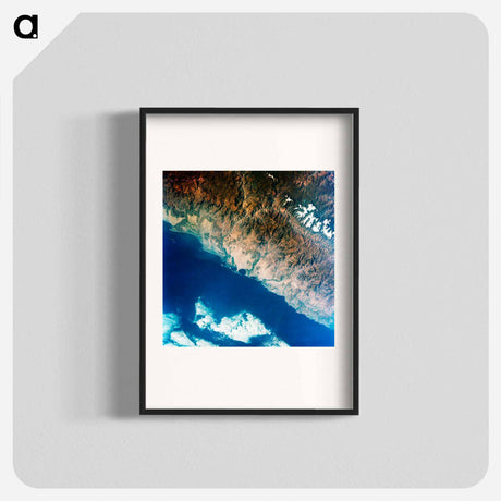 アートポスター-Peruvian Coast from Gemini 9A
 - 上空からの地球 Poster.