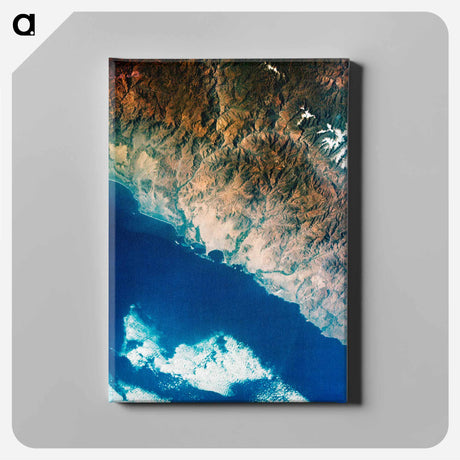 アートパネル-Peruvian Coast from Gemini 9A
 - 上空からの地球 Canvas.