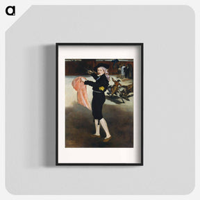 アートポスター-Mademoiselle Victorine in the Costume of an Espada - エドゥアール マネ Poster.