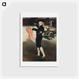 アートポストカード-Mademoiselle Victorine in the Costume of an Espada - エドゥアール マネ Postcard.