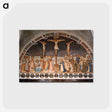 アートポストカード-Crucifixion and Saints - フラ アンジェリコ Postcard.