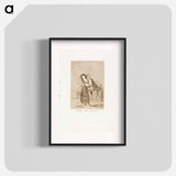 Which of Them is the More Overcome? - Francisco de Goya Poster.
