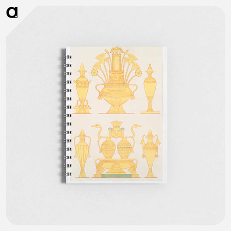 アートメモ帳-Enamelled Gold Vases
 - エジプト美術史 Memo.