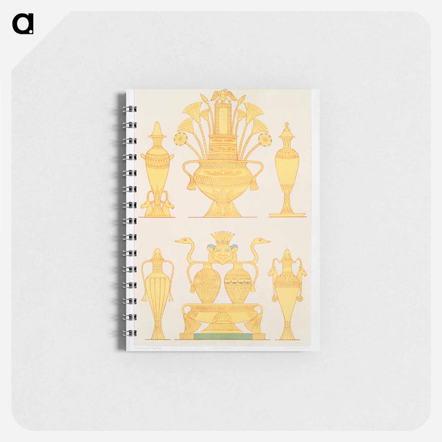 アートメモ帳-Enamelled Gold Vases
 - エジプト美術史 Memo.