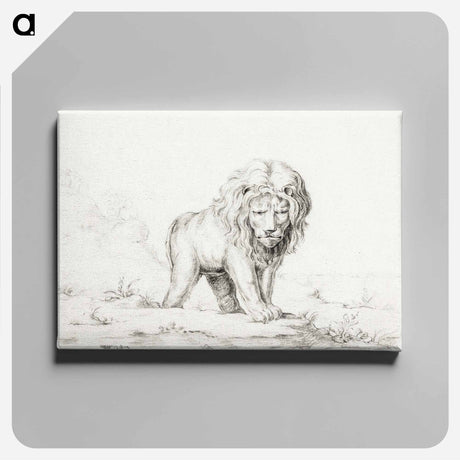 アートパネル-Lion - ジャン ベルナール Canvas.