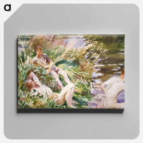 アートパネル-Tommies Bathing - ジョン シンガー サージェント Canvas.