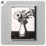 Vase with Flowers - Julie de Graag Canvas.