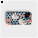 Katsushika Hokusai's birds - 葛飾 北斎 Phone Case.