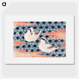 Katsushika Hokusai's birds - Katsushika Hokusai Poster.