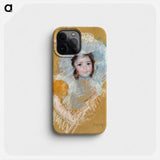 Buste de fillette - Mary Cassatt Phone Case.