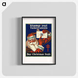 アートポスター-"Stamp" Out Tuberculosis
 - 国立医学図書館 Poster.