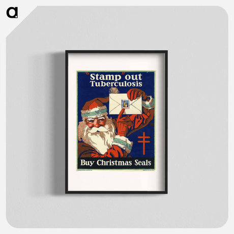 アートポスター-"Stamp" Out Tuberculosis
 - 国立医学図書館 Poster.