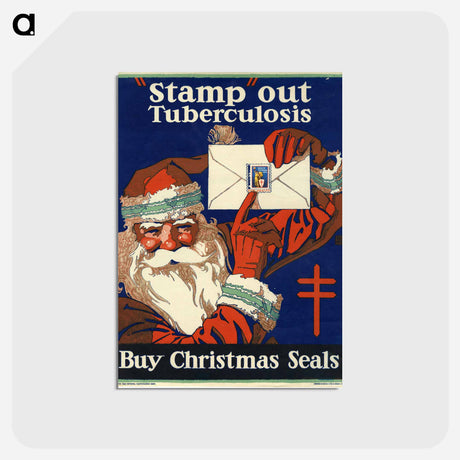 アートポストカード-"Stamp" Out Tuberculosis
 - 国立医学図書館 Postcard.