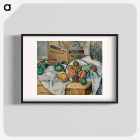 アートポスター-A Table Corner - ポール セザンヌ Poster.
