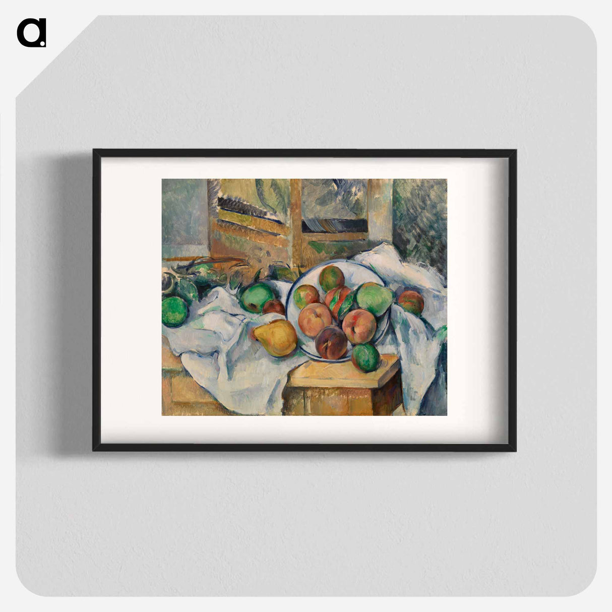 A Table Corner - Paul Cezanne Poster.