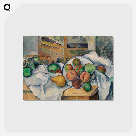 アートポストカード-A Table Corner - ポール セザンヌ Postcard.